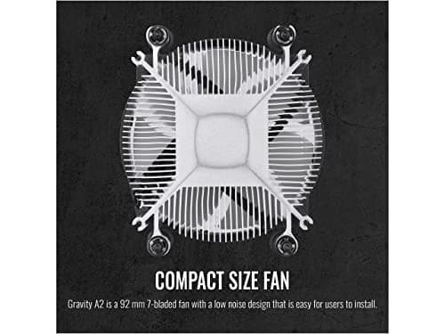 Thermaltake Gravity A2 46.24 CFM Air 60mm Silver / Black image