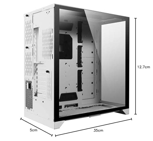 Lian Li O11D XL-W ATX Full Tower White / Black Tempered Glass image