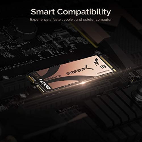 Sabrent Rocket 4 Plus 1TB SSD M.2-2280 PCIe 4.0 NVMe image
