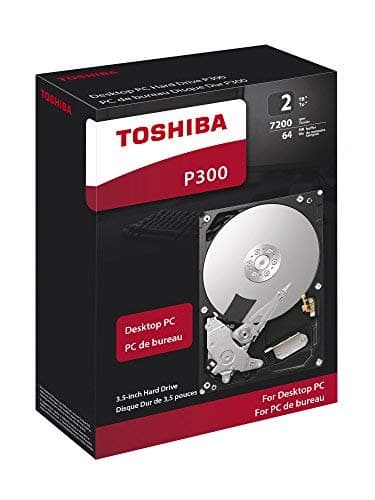 Toshiba P300 2TB HDD 7200RPM 3.5" SATA image