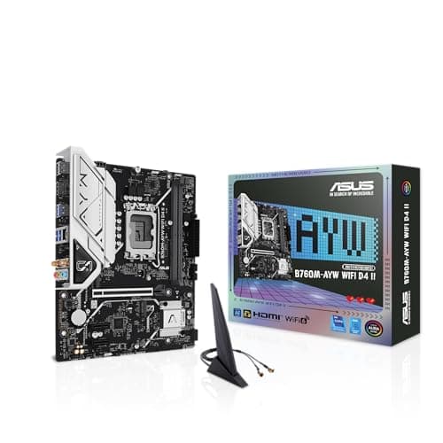 Asus B760M AYW WIFI D4 II LGA1700 DDR4 Micro ATX main image