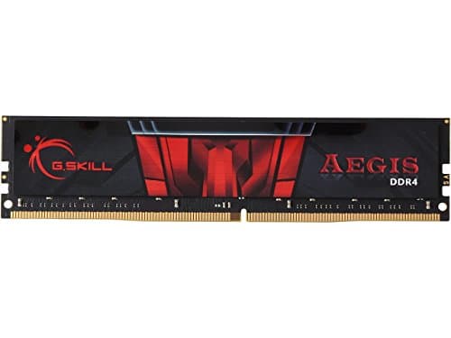 G.Skill Aegis Black / Red DDR4-2400 CL15 16GB (1x16GB) image