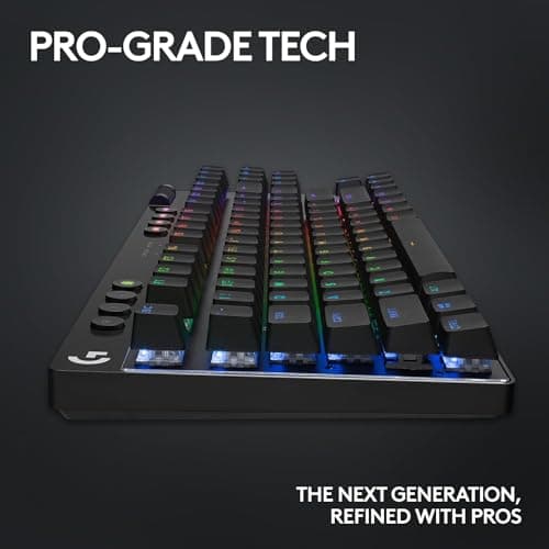Logitech PRO X RGB Logitech GX Brown Tactile Mechanical Gaming Keyboard image