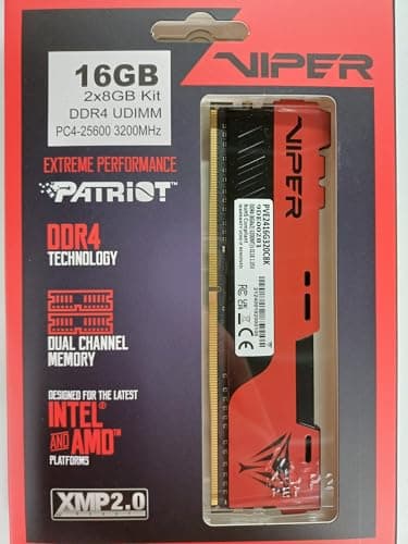 Patriot Viper Elite II Red / Black DDR4-3200 CL18 16GB (2x8GB) image
