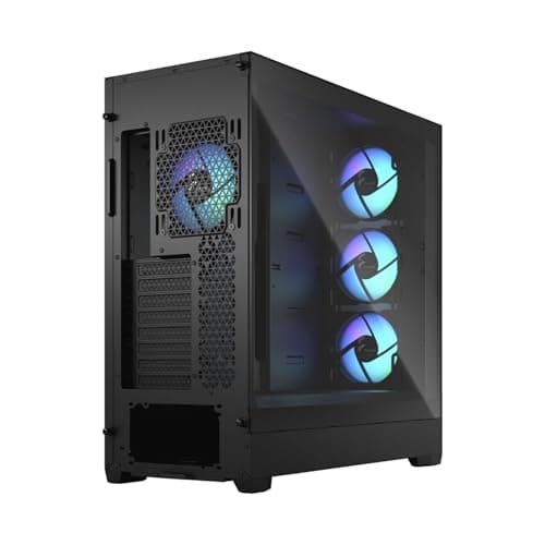 Fractal Design Pop XL Air ATX Full Tower Black with Tempered Glass Side Panel and USB 3.2 Gen 1 Type-A Front Panel image