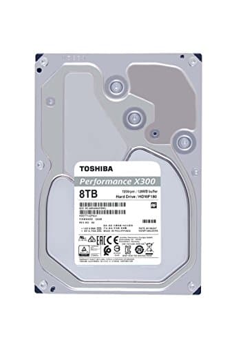 Toshiba X300 8TB HDD 3.5" 7200RPM SATA image