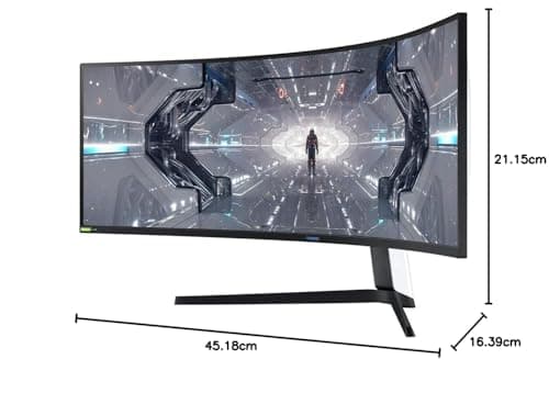 Samsung Odyssey G9 49" 5120x1440 240Hz VA Curved Monitor image
