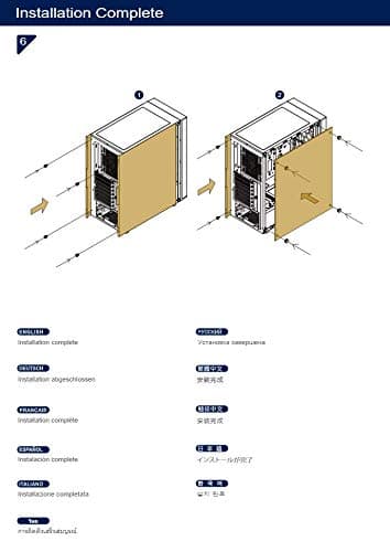 Silverstone FARA R1 ATX Mid Tower White / Black Tempered Glass Side Panel, USB 3.2 Gen 1 Type-A, USB 2.0 Type-A image