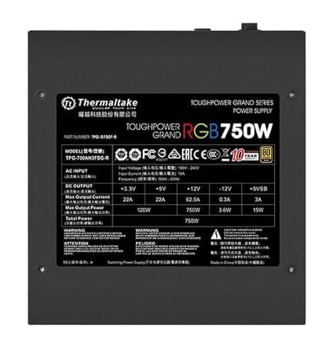 Thermaltake Thermaltake TP-750M 750W Semi-Modular 80+ Gold image