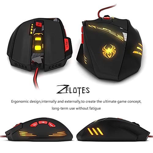 DLAND Zelotes T90 Wired Optical Mouse image