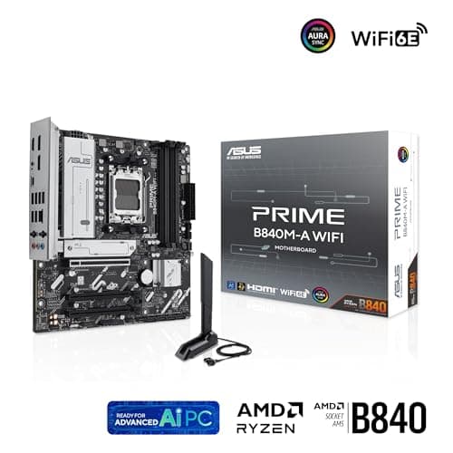 Asus B840 PRIME M-A WIFI DDR5 Micro ATX image