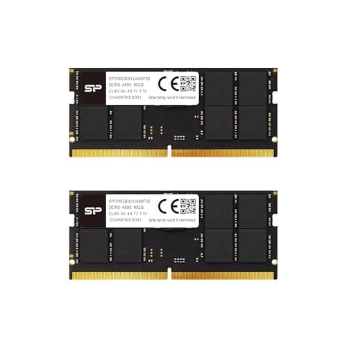 Silicon Power SP032GBSVU480F22 Black SODIMM DDR5-4800 CL40 32GB (2x16GB) main image