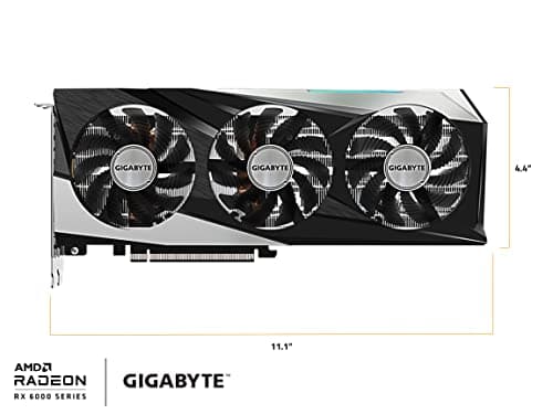 Gigabyte GAMING OC Radeon RX 6650 XT 8GB GDDR6 Black / Gray image