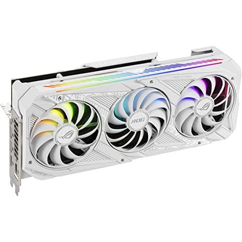 Asus ROG STRIX WHITE OC V2 GeForce RTX 3080 10GB LHR 10GB GDDR6X White image