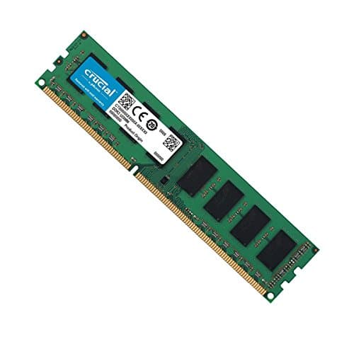 Crucial CT102464BD160B Black / Green DDR3-1600 CL11 8GB (1x8GB) image