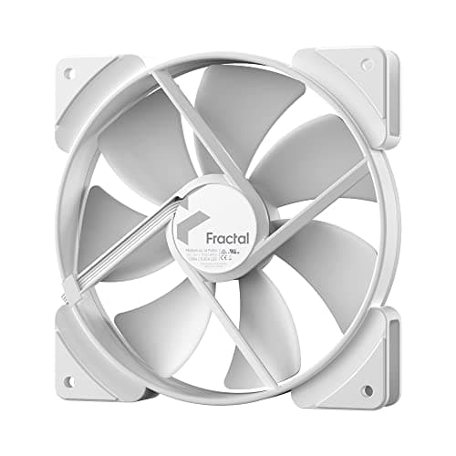 Fractal Design Prisma AL 140mm White 103.85 CFM PWM Addressable RGB 1-Pack image