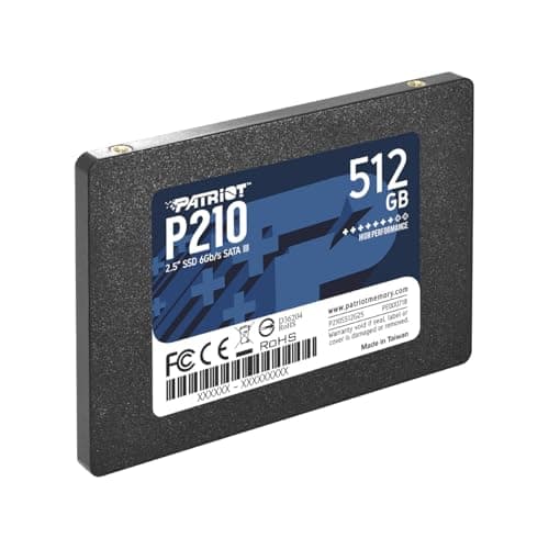 Patriot P210 512GB SSD 2.5" SATA 6.0 Gb/s image
