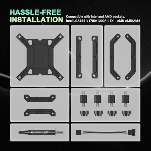 ID-COOLING DX240 MAX 85 CFM Water 240mm Black image