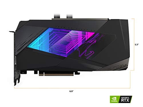 Gigabyte AORUS XTREME WATERFORCE GeForce RTX 3080 10GB GDDR6X Black / Silver image