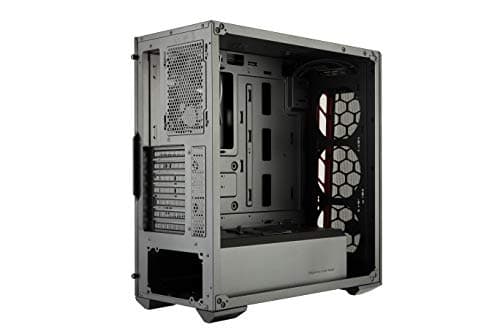 Cooler Master MasterBox MB511 ATX Mid Tower Black / Red with Acrylic Side Panel and USB 3.2 Gen 1 Type-A image