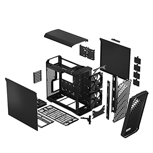 Fractal Design Torrent EATX Mid Tower Black Solid image