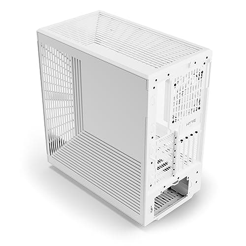 HYTE Y40 ATX Mid Tower White Tempered Glass Side Panel image