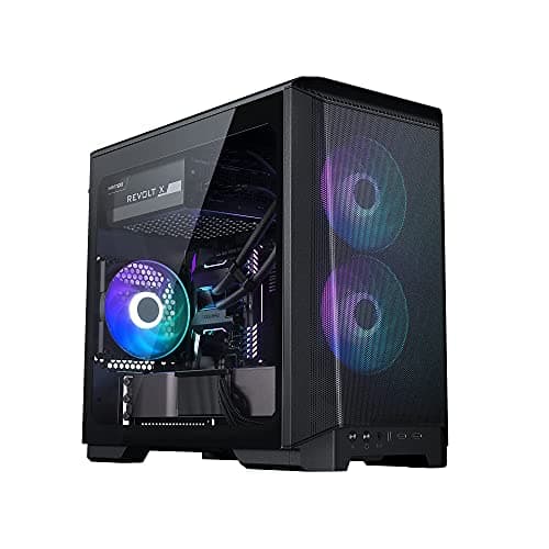 Phanteks Eclipse P200A DRGB Mini-ITX Tower Black DRGB Tempered Glass image