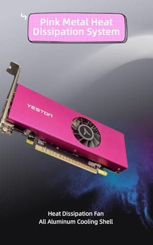Yeston GeForce RTX 3050 6GB LP 6GB GDDR6 Pink image