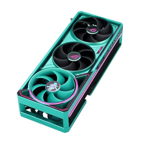 Asus ROG Astral OC HATSUNE MIKU EDITION GeForce RTX 5080 16GB GDDR7  image