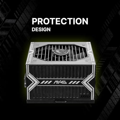 MSI MAG A750BN PCIE5 Black 750W Non-Modular 80+ Bronze Certified image
