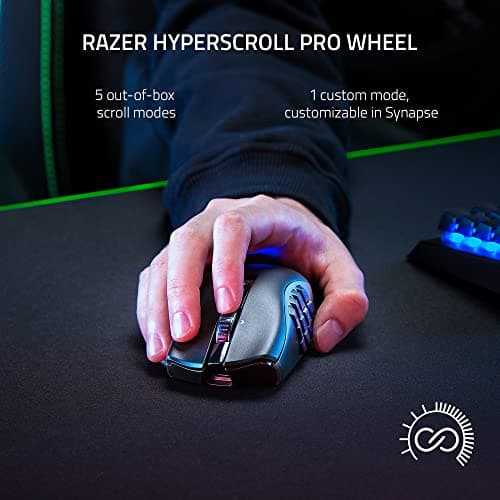 Razer Naga V2 Pro Bluetooth/Wireless/Wired Optical Gaming Mouse image