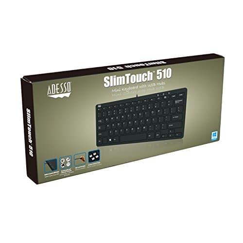 Adesso SlimTouch 510 Wired Standard Keyboard image
