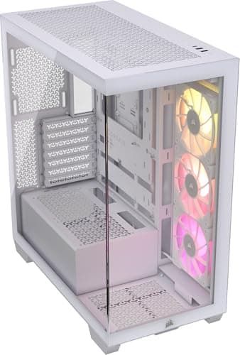 Corsair iCUE LINK 3500X RGB ATX Mid Tower White Tempered Glass image