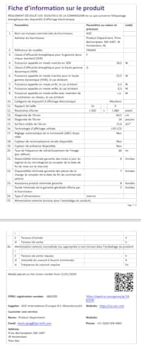 AOC 24G4XE 24" 1080p 180Hz IPS Monitor image