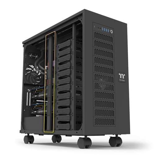 Thermaltake AX700 ATX Full Tower Black with Tempered Glass Side Panel and Front Panel USB 3.2 Gen 2 Type-C / USB 3.2 Gen 1 Type-A image