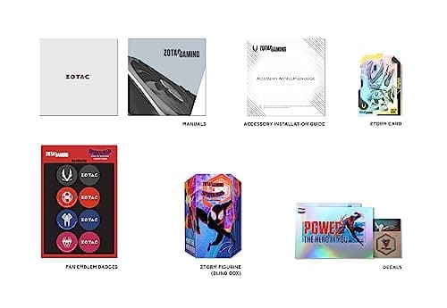 Zotac GAMING OC Spider-Man: Across The Spider-Verse GeForce RTX 4060 8GB GDDR6 Black image