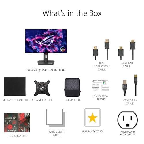 Asus ROG Strix XG27AQDMG 26.5" 1440p 240Hz WOLED Monitor image