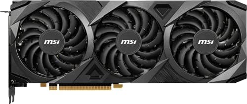 MSI VENTUS 3X PLUS OC GeForce RTX 3080 10GB LHR 10GB GDDR6X Black image