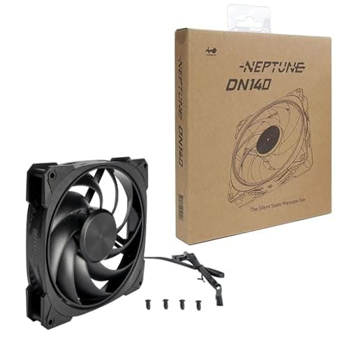 In Win Neptune DN140 140mm Black PWM 88.89 CFM image