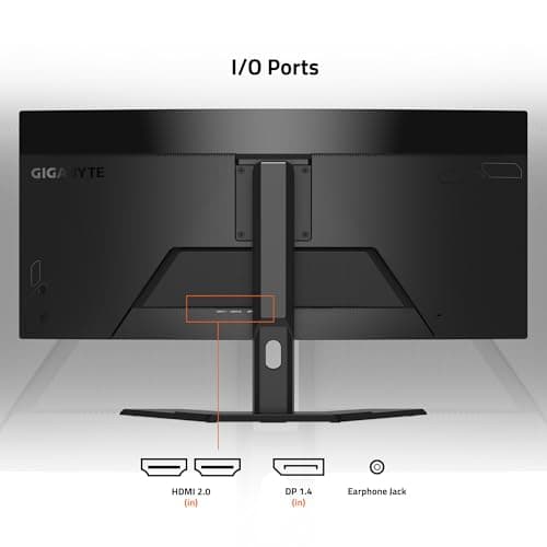 Gigabyte G34WQCP 34" 3440x1440 180Hz VA Curved Monitor image