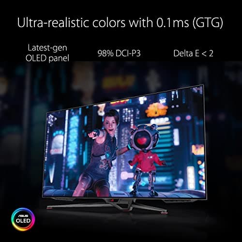 Asus ROG Swift OLED PG48UQ 47.5" 4K 138Hz OLED Monitor image