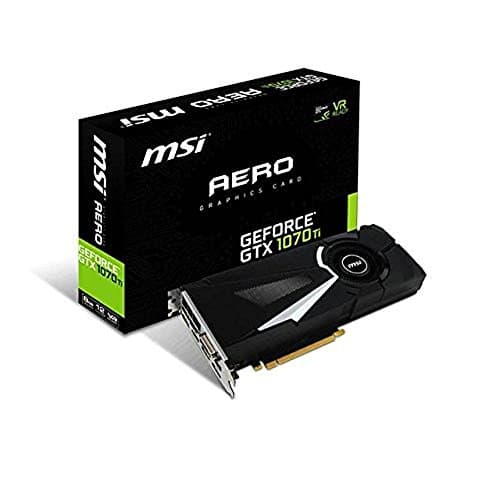 MSI AERO GeForce GTX 1070 Ti 8GB GDDR5 Black / White main image