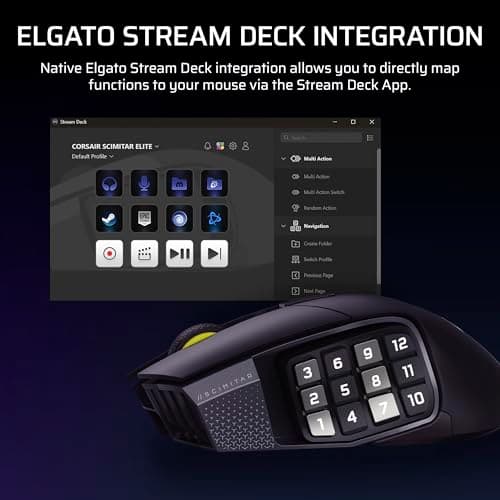 Corsair Scimitar Elite SE Bluetooth Wireless Optical Mouse image