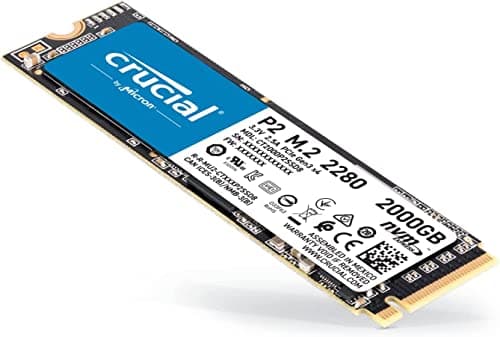 Crucial P2 2TB M.2 SSD PCIe 3.0 NVMe main image