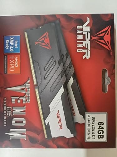 Patriot Venom Black DDR5-6000 CL30 64GB (2x32GB) image