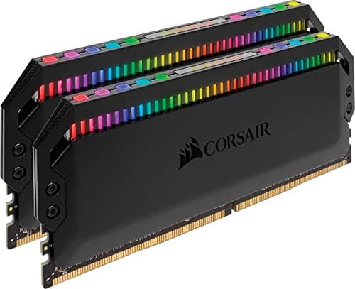 Corsair Dominator Platinum RGB Black DDR4-3200 CL16 32GB (2x16GB) image