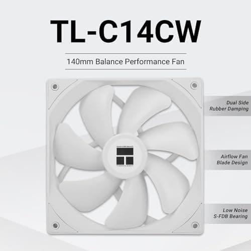 Thermalright TL-C14CW 140mm White PWM image