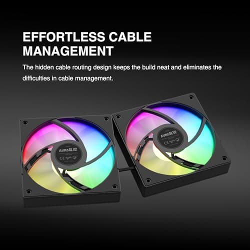 GAMDIAS AURA GL240 V2 Water 240mm 73.6 CFM image