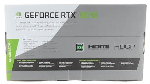 PNY VERTO GeForce RTX 3060 12GB GDDR6 Black image