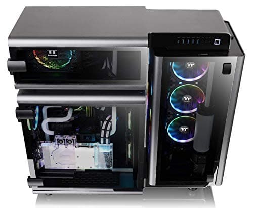 Thermaltake Level 20 ATX Full Tower Black / Silver Tempered Glass Side Panel image